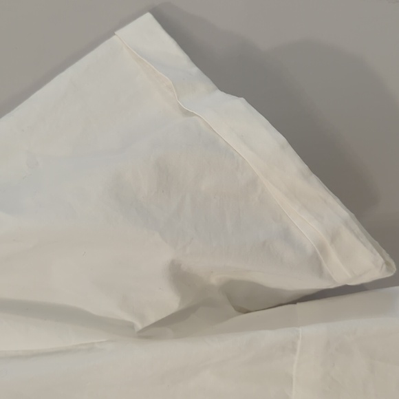 Saks Fifth Ave White Cotton Tie Front Blouse Top Embroidered Button Back size M - Picture 8 of 11